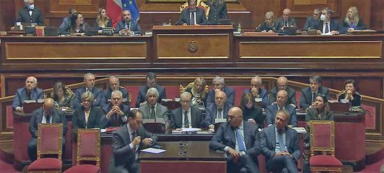 Il governo Meloni al Senato