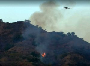 Canadair precipita sull'Etna