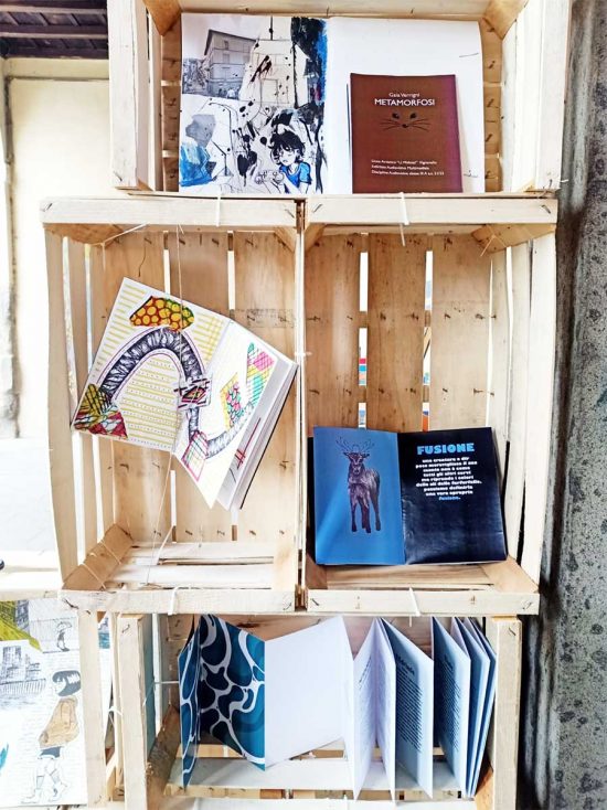 Vignanello - La mostra del progetto "I diari di viaggio e i bestiari illustrati" degli studenti del Midossi