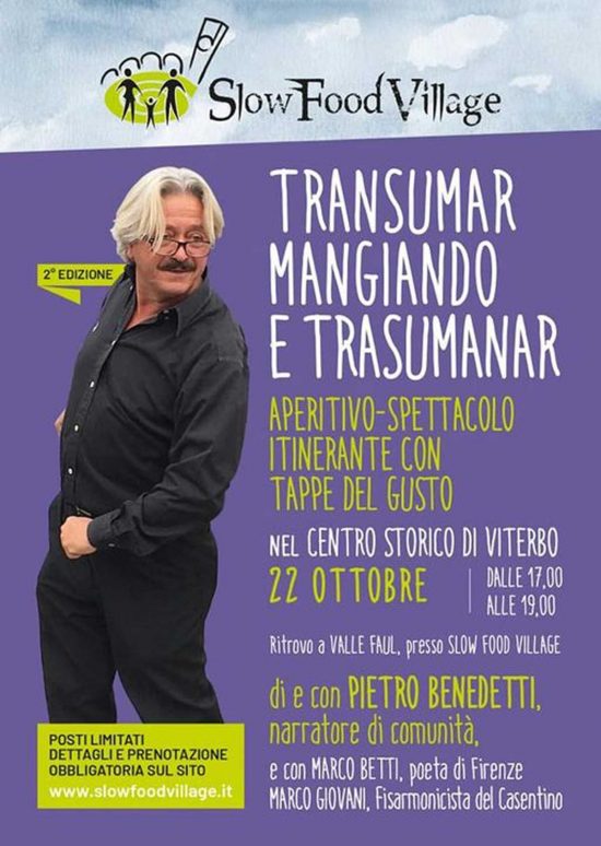 Transumar mangiando e trasumanar