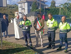 Vallerano - Giardino di piazzale delle Arti intitolato a San Pio da Pietrelcina