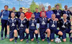 Sport - Calcio a 7 - La finale tra la squadra dei vigili del fuoco e l’associazione Pianeta Giustizia 