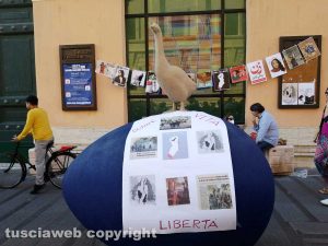 Civitavecchia - Le Ardite - La manifestazione di solidarietà con le donne iraniane