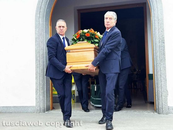 Viterbo - I funerali di Enrico Pesci
