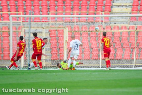 Sport - Calcio - Viterbese - Il gol di Polidori