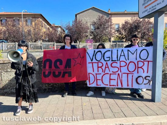 Viterbo - Trasporti - Il picchetto Osa