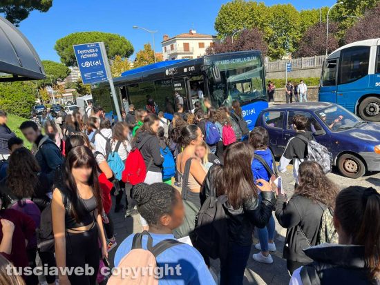 Viterbo - Trasporti - Il picchetto Osa