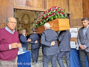 Viterbo - Funerali di Luigi Riccardo Storcè
