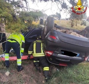 Civitavecchia - Violento frontale su via Tirso