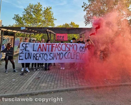 Viterbo - L’assemblea degli studenti Osa al Riello 