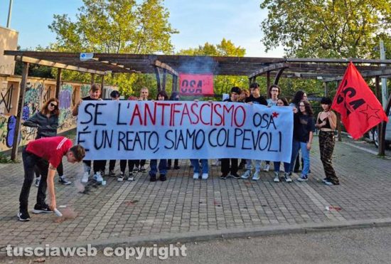 Viterbo - L’assemblea degli studenti Osa al Riello 