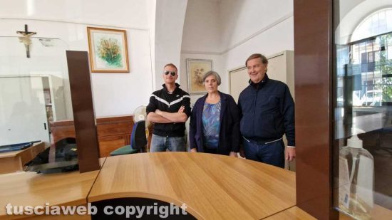 L'inaugurazione dello sportello del cittadino e dello sportello cimiteriale a Grotte Santo Stefano