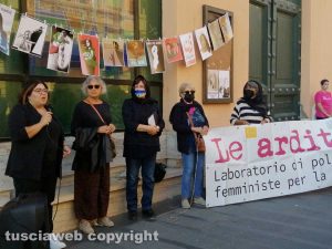 Civitavecchia - Le Ardite - La manifestazione di solidarietà con le donne iraniane