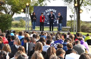 Bagnoregio - L'inaugurazione del Campus delle aquile reali