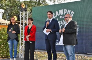 Bagnoregio - L'inaugurazione del Campus delle aquile reali