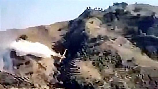 Il Canadair precipitato sull'Etna