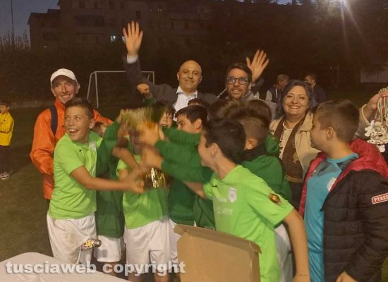 Memorial Centamore - Premiazione di Romaria, vincitrice del torneo