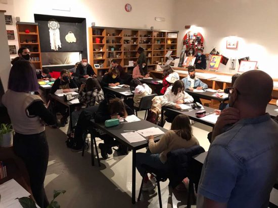 Corso Fumetto - il primo incontro della passata edizione