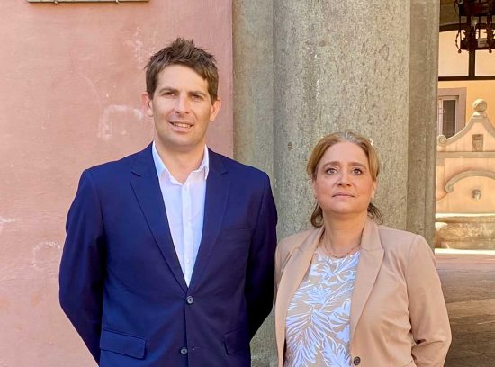 Manuel Catini e Arianna Centini