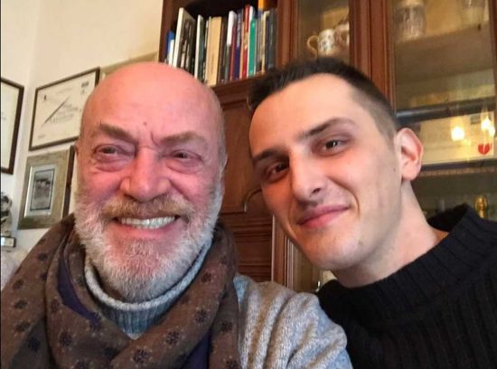 Kemal Keshan con Toni Capuozzo