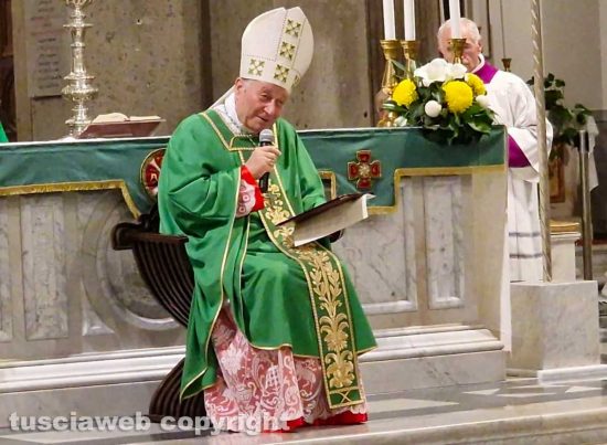 Viterbo - Messa di ringraziamento per il vescovo Lino Fumagalli