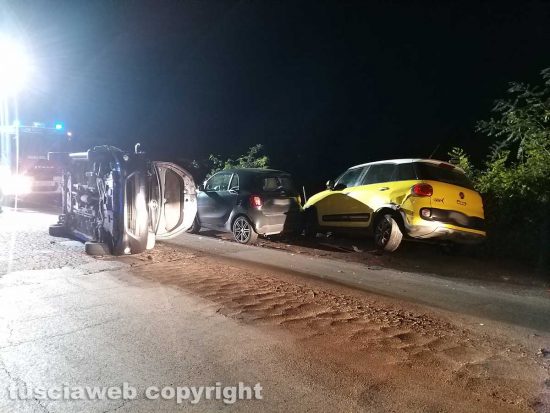 Montefiascone - L'incidente sulla Verentana