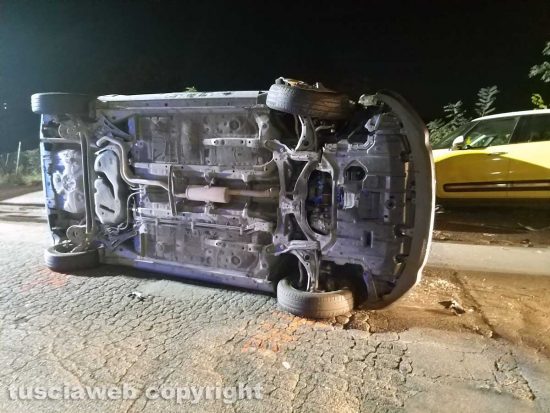 Montefiascone - L'incidente sulla Verentana