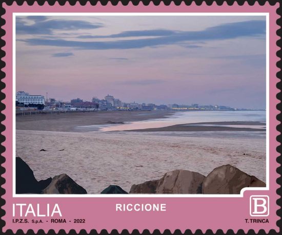 Poste Italiane - Il francobollo di Riccione