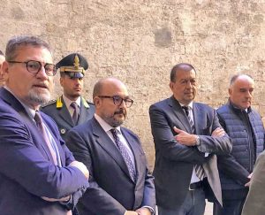 Il ministro Gennaro Sangiuliano a Tarquinia