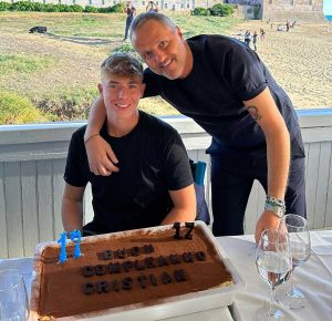 Santa Marinella - I 17 anni di Cristian Totti all'Isola del Pescatore