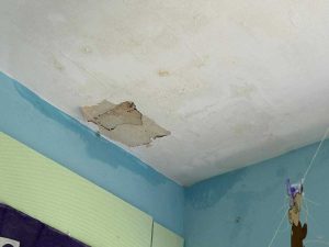 Montalto di Castro - Infiltrazioni alla scuola dell'Infanzia