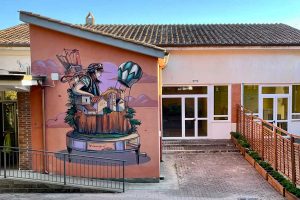 Calcata - L'opera di Alesandra Carloni