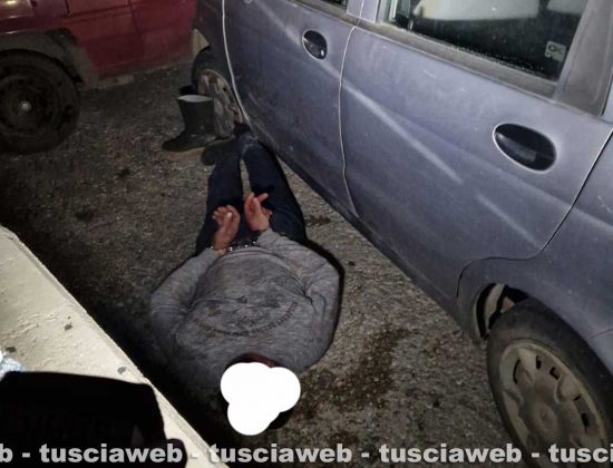 Corchiano - Anziano aggredito in casa a Corchiano - Una delle persone bloccate