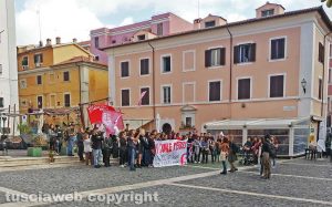 Il corteo degli studenti a Civitavecchia
