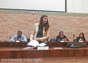 L'assessore al bilancio Emanuela Di Paolo