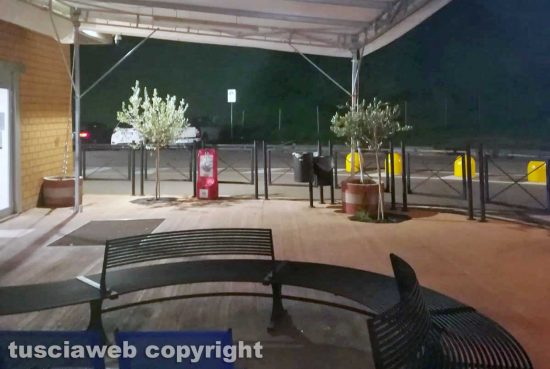 Ospedale di Belcolle - La sala di attesa dei familiari al pronto soccorso