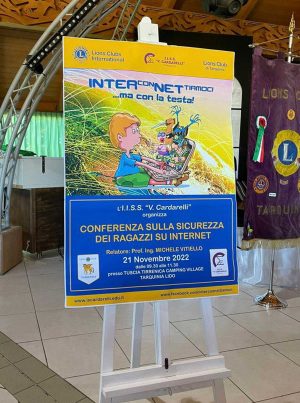 Tarquinia - Lions - Incontro sicurezza sui internet