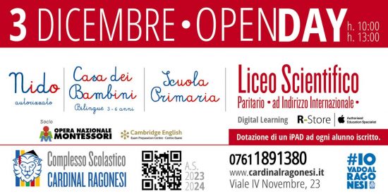 Open day Cardinal Ragonesi
