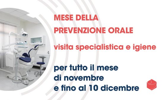 Mese della prevenzione orale al centro medico Santa Rosa