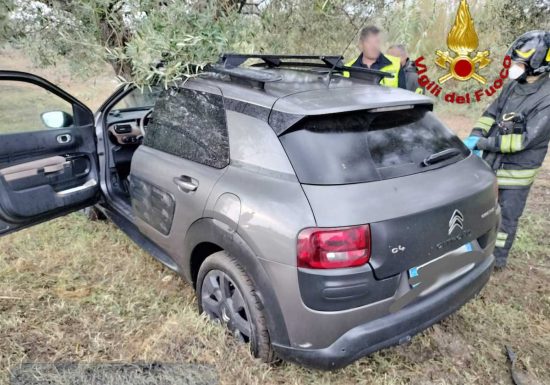 Cerveteri - Auto contro albero