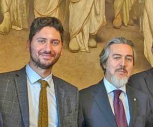 Da sinistra: Stefano Bigiotti e Francesco Battistoni