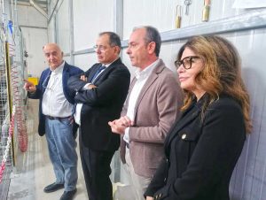 Civita Castellana - Il prefetto Cananà in visita al distretto ceramico