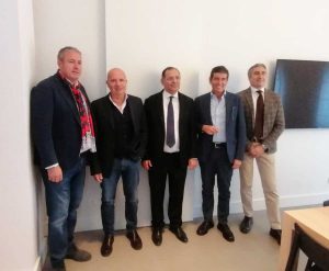 Civita Castellana - Il prefetto Cananà in visita al distretto ceramico
