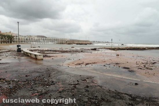 Mareggiata a Civitavecchia