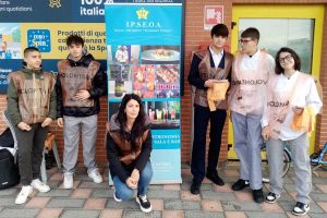 Gli studenti dell'istituto Farnese impegnati a Tarquinia