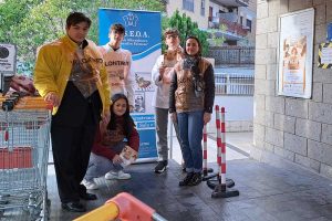 Gli studenti dell'istituto Farnese impegnati a Tarquinia