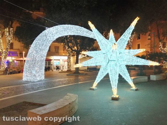 Natale - Le luminarie a Civitavecchia