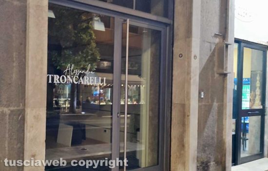 Viterbo - Il locale di Alessandra Tronacarelli in via Marconi