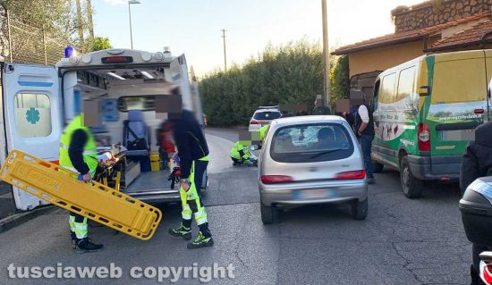 Viterbo - Pedone investito a Via Vico Quinzano