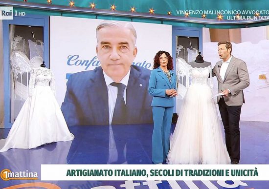 Confartigianato e Merinda Lattanzi a Uno Mattina (Rai1) 
